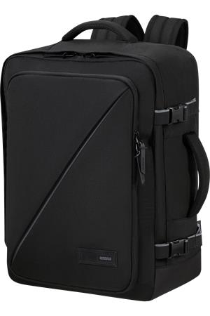 Hátizsák, kabin méret, 38l, M-es, AMERICAN TOURISTER "Take2Cabin", fekete